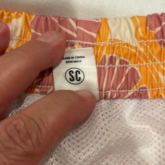 B0807 Sovereign CODE Trunks Orange Pink Board Shorts grape Fruit Slices LARGE - Picture 3 of 7